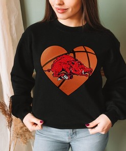 Arkansas Basketball Sweatshirt, Razorbacks Hoodie, Crewneck for NCAA Fans