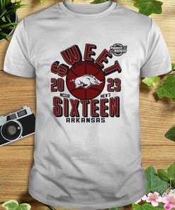 Arkansas Razorbacks 2023 NCAA Men's Basketball Sweet 16 Shirt
