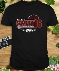 Arkansas Razorbacks 2023 Sweet 16 NCAA Basketball Shirt - Gift for Fans