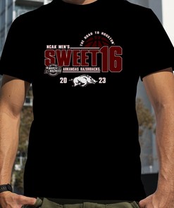Arkansas Razorbacks 2023 Sweet 16 NCAA Shirt