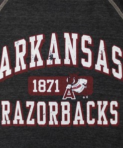 Arkansas Razorbacks Midday Tri-Blend Fleece Crew Collection - Sweatshirt, T-Shirt, Hoodie, Fan Gift