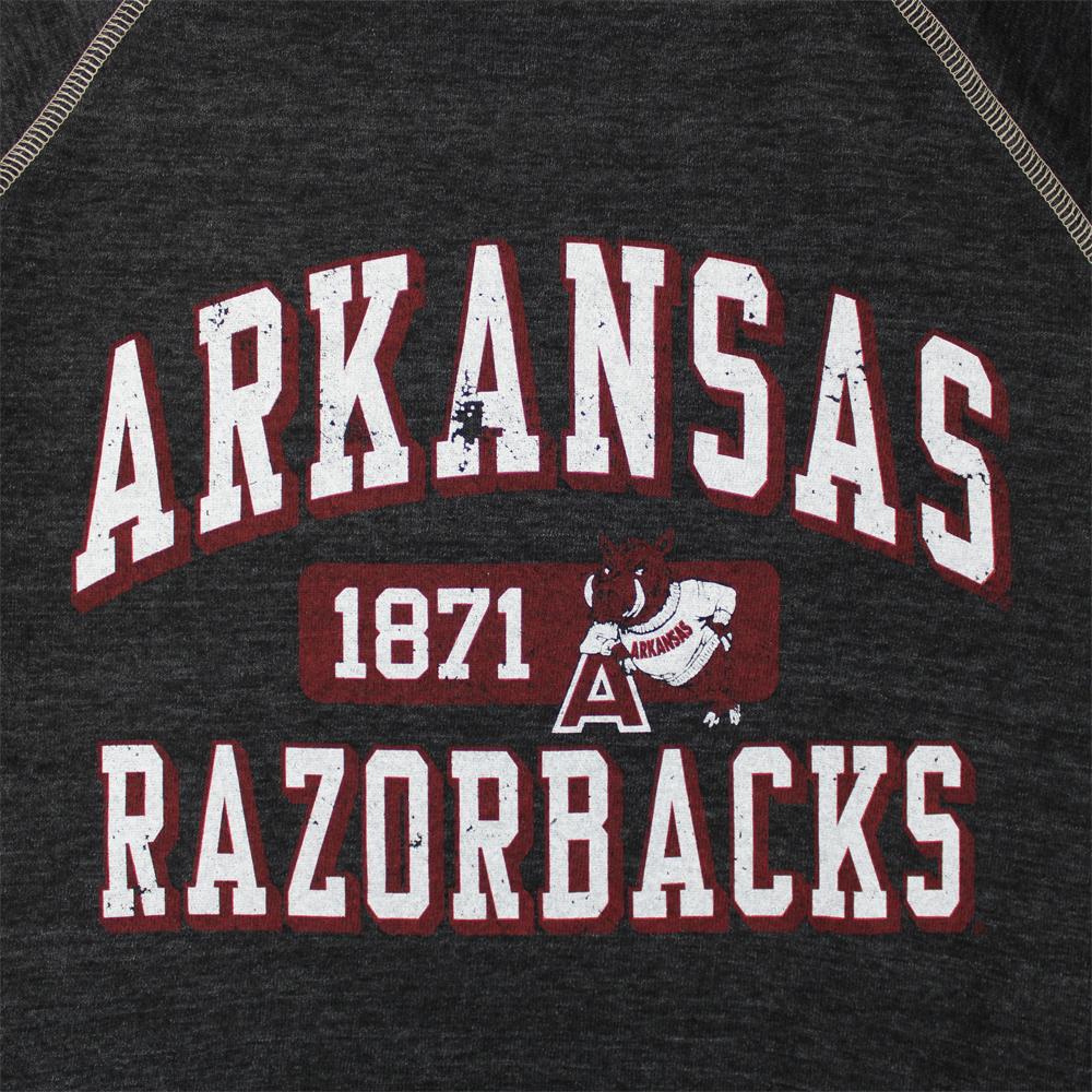 Arkansas Razorbacks Midday Tri-Blend Fleece Crew Collection - Sweatshirt, T-Shirt, Hoodie, Fan Gift