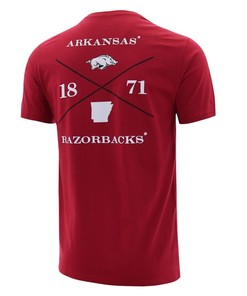 Arkansas Razorbacks S-S College Cross Collection - Hoodie, Sweatshirt, T-Shirt, Fan Gift