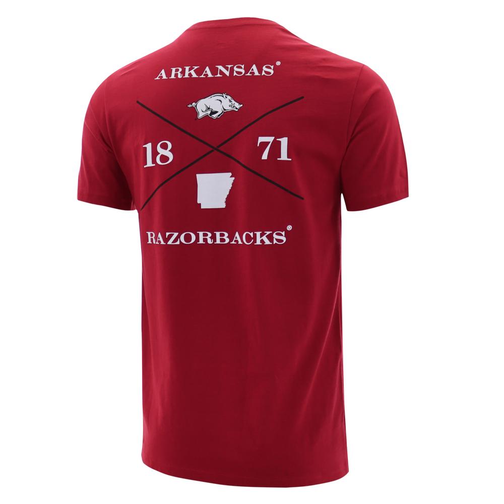 Arkansas Razorbacks S-S College Cross Collection - Hoodie, Sweatshirt, T-Shirt, Fan Gift