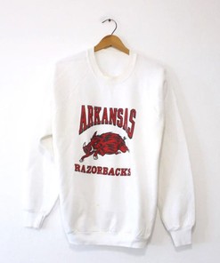 Arkansas Razorbacks Vintage Style Sweatshirt and Crewneck Shirt - Perfect Gift for Fans and NCAA Fans