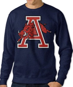 Ausin Crew Neck Sweatshirts Collection for University of Arkansas - Sweatshirt, T-Shirt, Hoodie, Gift for Fans