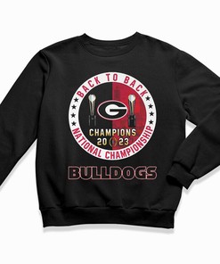 Back To Back 2023 Georgia Bulldogs National Championship Fans Gift T-Shirt