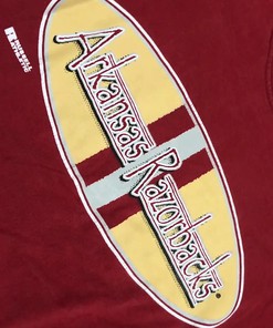 Celebrate the NCAA with this Vintage Style Arkansas Razorbacks T-Shirt, Sweatshirt and Pullover Hoodie- Great for NCAA Fans