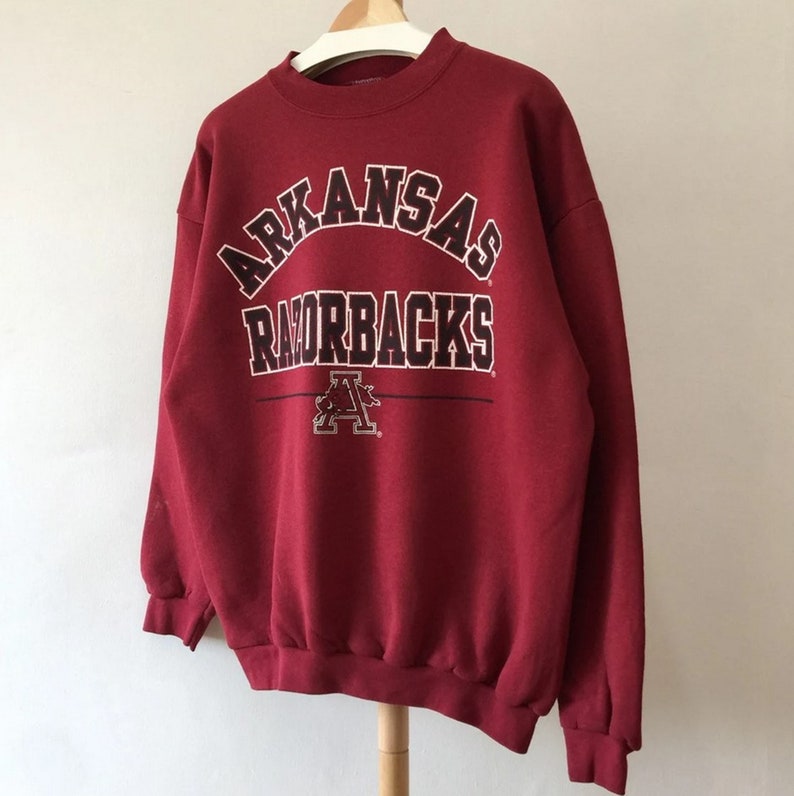 Classic Arkansas Razorbacks Apparel: Sweatshirts, Crewnecks, T-Shirts with NCAA Logo