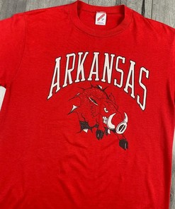 Elevate your Arkansas Razorbacks Fan Gear with this Vintage Style T-Shirt, Sweatshirt Hoodie- Perfect for NCAA Fans