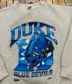 Full Color Reprinted Duke Blue Devils T-Shirt, Hoodie, and Sweatshirt - Gifts for NCAA Fans