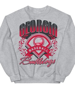 Georgia Bulldogs Throwback Baseball 2023 Fans Gift Tee - University of Georgia T-Shirt