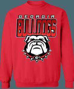 Georgia Bulldogs Vintage NCAA Crewneck Sweatshirt and Hoodie