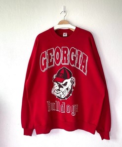Georgia Bulldogs Vintage Style Football Sweatshirt, Hoodie, Shirt - Gift for NCAA Fans