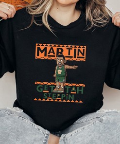 Get Tah Steppin Miami Hurricanes Unisex T-Shirt and Crewneck Sweatshirt - Great Fan Gift