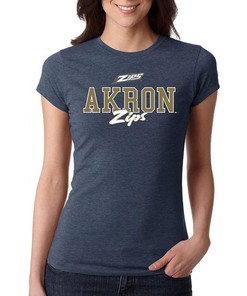 J2 Sport University of Akron Zips NCAA Uphill Victory Shirt