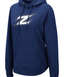 Keep warm while showing your team spirit with this Crossover Hooded Sweatshirt, Sweatshirt, Gifts for Fans of the Akron Zips