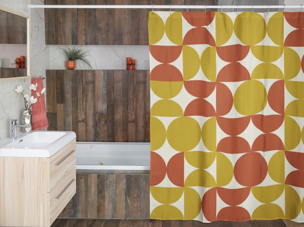 Polyester Shower Curtain Liner
