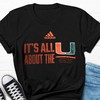 Miami Hurricanes Amplifier It's All About UM T-Shirt - Perfect for NCAA Fans
