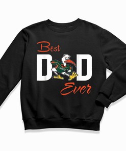 Miami Hurricanes Best Dad Ever T-Shirt, Hoodie, and Sweatshirt for NCAA Fans