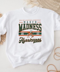 Miami Hurricanes Fanatics Branded 2023 NCAA Men's Basketball Tournament T-Shirt - Perfect Fan Gift