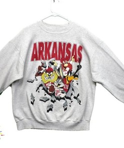 NCAA Arkansas Razorbacks Looney Tunes Vintage Style Sweatshirt, University Fan Gift, Vintage Style Shirt and Crewneck