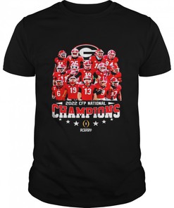 NCAA Georgia Bulldogs 2022 CFP National Champions Football T-Shirt - Fan Gift, Gift for Fans