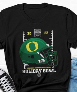 Official Holiday Bowl Shop Oregon Ducks Helmets Tee - Fans Gift T-Shirt