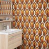 Personalized Retro Hippie Shower Curtain - Timeless Bathroom Accessory for a Unique Touch 
