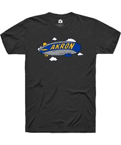 Rally Akron Blimp Fashion T-Shirt, Sweatshirt - Perfect for Fans