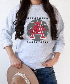 Razorback Basketball Apparel: Vintage Sweatshirt, Arkansas Sweater Hoodie for Fans