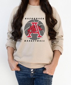 Razorback Basketball Apparel: Vintage Sweatshirt, Arkansas Sweater Hoodie for Fans