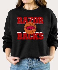 Razorbacks Basketball Shirt, Arkansas Crewneck Sweatshirt, Hoodie Sweashirt for NCAA Fans