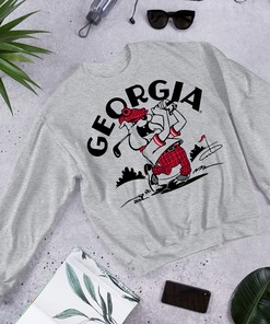 Retro Golf Fans Gift T-Shirt - Georgia Bulldogs Tee