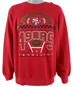 San Francisco 49ers Crewneck Sweatshirt, Hoodie, T-Shirt - Vintage Style Fan Gift