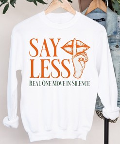 Say Less Miami Hurricanes Unisex T-Shirt and Crewneck Sweatshirt - Perfect for Fans