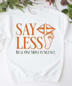 Say Less Miami Hurricanes Unisex T-Shirt and Crewneck Sweatshirt - Perfect for Fans