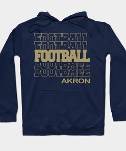 Stay cozy and show your support with this Modern Stacked Lettering Hoodie, Sweatshirt, Gifts for Fans of the Akron Zips