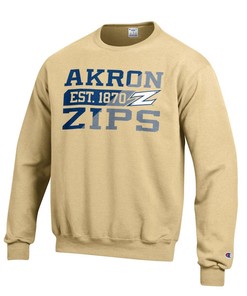 Stay warm and stylish with this Champion Powerblend Sweatshirt, Sweatshirt, Gifts for Fans of the Akron Zips