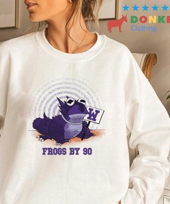 TCU Frogs By 90 Shirt, Sweatshirt Hoodie - Great Gift for Fans