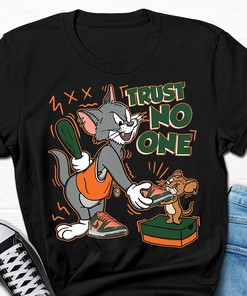 Tom and Jerry Vintage Style Miami Hurricanes T-Shirt, Hoodie, and Sweatshirt - Gift for Fans