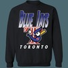 Toronto Blue Jays Muscle Bird Vintage Style Crewneck Sweatshirt, T-Shirt & Hoodie - Fan Gift