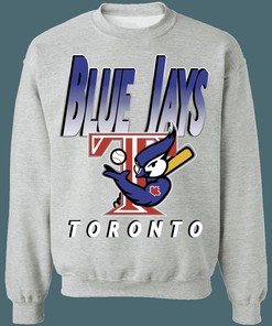 Toronto Blue Jays Muscle Bird Vintage Style Crewneck Sweatshirt, T-Shirt & Hoodie - Fan Gift