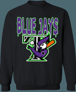 Toronto Blue Jays Retro Halloween T-Shirt, Hoodie, Sweatshirt - Gifts for Fans