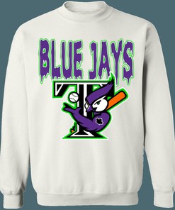 Toronto Blue Jays Retro Halloween T-Shirt, Hoodie, Sweatshirt - Gifts for Fans