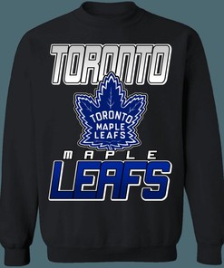 Toronto Maple Leafs 90's Retro NHL Vintage Style Sweatshirt, Hoodie & Crewneck Shirt - Gift for NHL Fans
