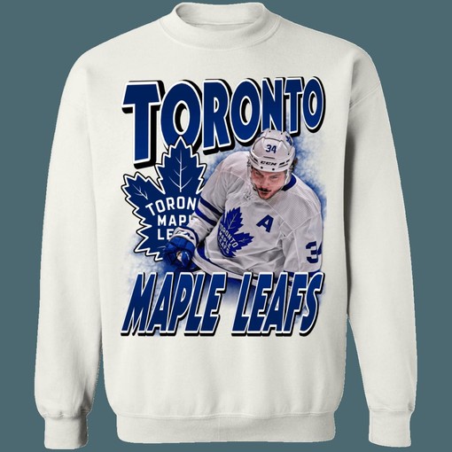 Toronto Maple Leafs Matthews Retro NHL Sweatshirt, Hoodie & Crewneck Shirt - Fan Gift
