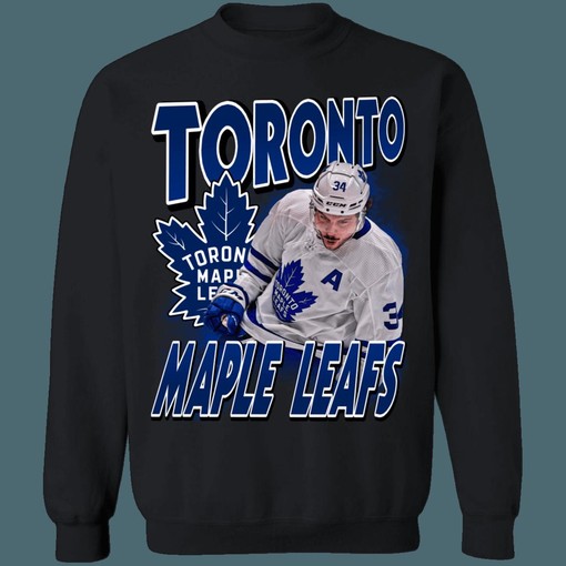 Toronto Maple Leafs Matthews Retro NHL Sweatshirt, Hoodie & Crewneck Shirt - Fan Gift