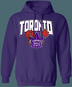 Toronto Maple Leafs Raptors NHL x NBA Vintage Style Hoodie, Sweatshirt & Shirt - Fan Gift