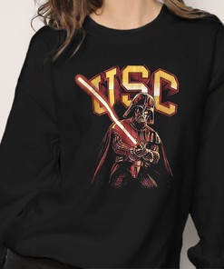 USC Trojans SC Star Wars Darth Vader T-Shirt - Perfect for Fans